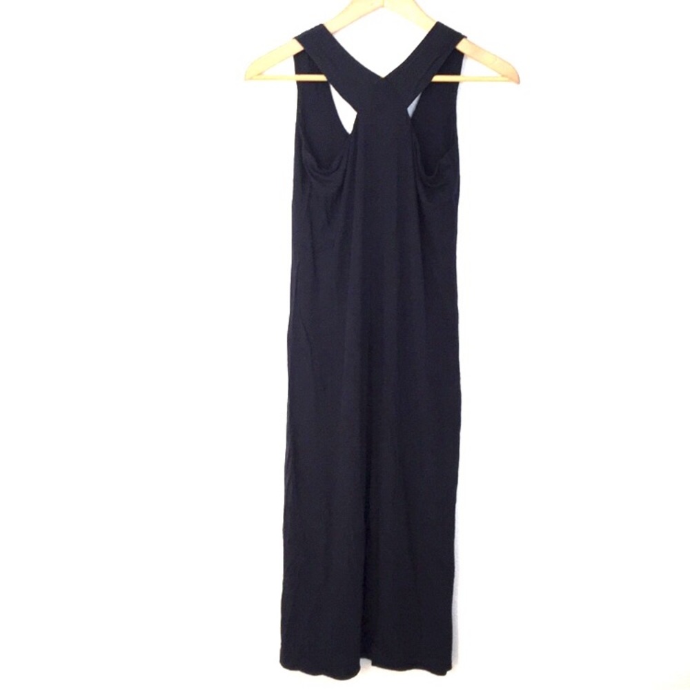 J. Crew long navy dress. Size PXXS. - Picture 2 of 7